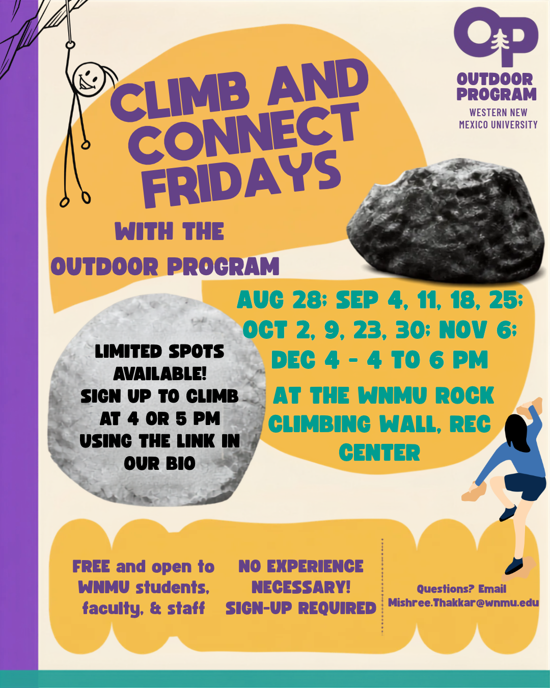 Climb & Connect &ndash; 4 p.m.